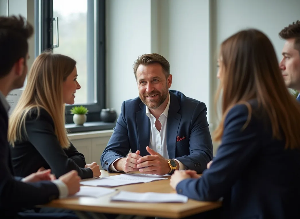 Executive English training session