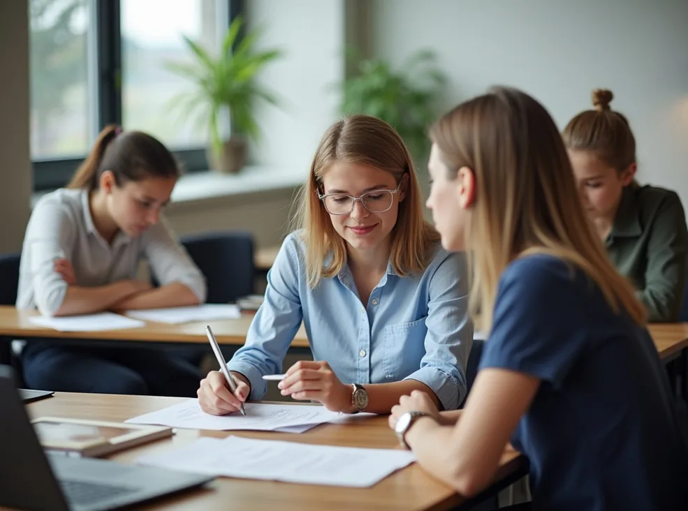 Modern professional language training facility